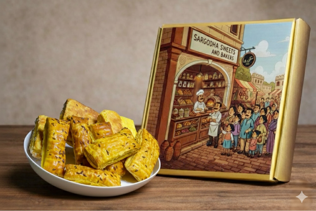 Salted Bakar Khani – “The Royal Tea-Time Classic”