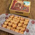 Heart bakarkhani – A Slice of Sweet Tradition